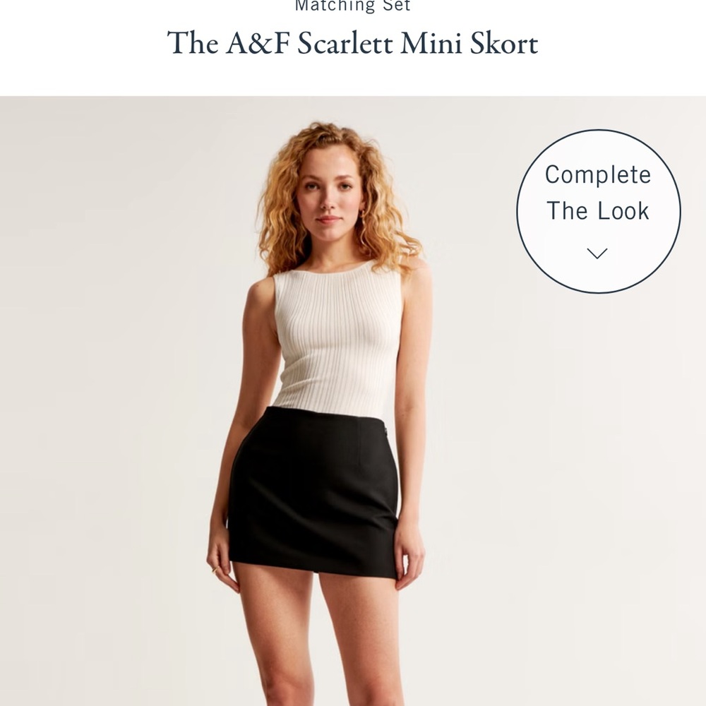 Abercrombie mini skort